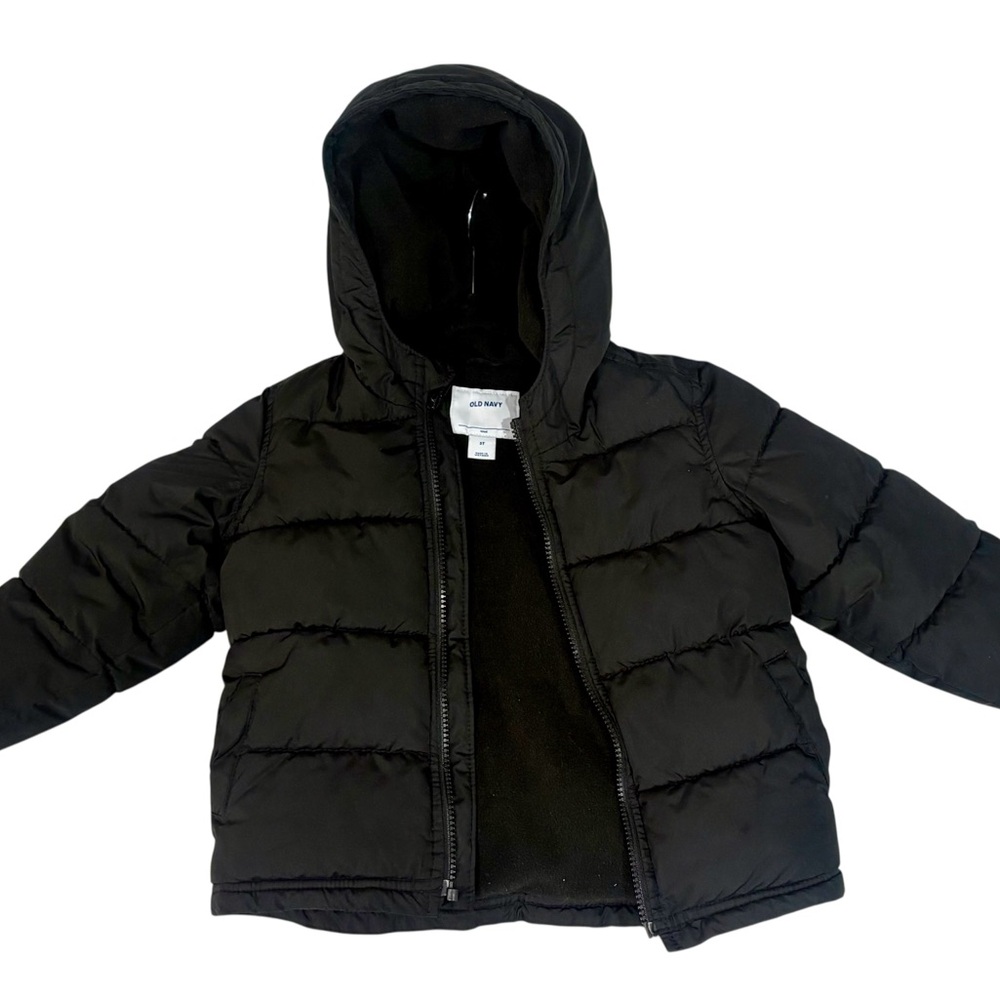 Old Navy Black Fleece Jacket